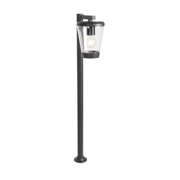 Modern kültéri oszloplámpa fekete 100 cm IP44 - Joren