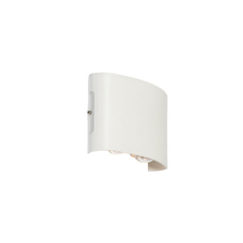 Kültéri fali lámpa fehér LED-del 4-lámpás IP54 - Silly
