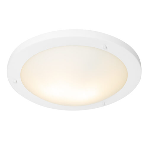 Modern mennyezeti lámpa fehér 41 cm IP44 - Yuma