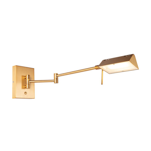 Design fali lámpa bronz