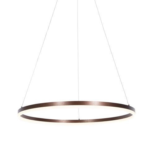 Sötét bronz lógólámpa 80 cm
