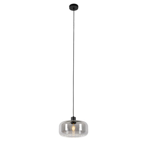 Art Deco lógólámpa fekete füstüveggel - Bizle