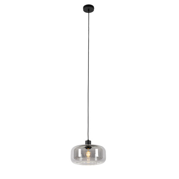 Art Deco lógólámpa fekete füstüveggel - Bizle