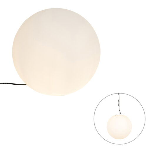 Modern kültéri lámpa fehér 45 cm IP65 - Nura