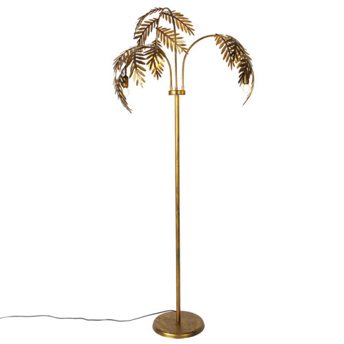 Okos állólámpa arany 193 cm 3 izzós