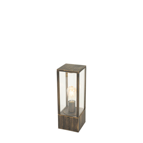 Vintage kültéri állólámpa antik arany 40 cm IP44 - Charlois