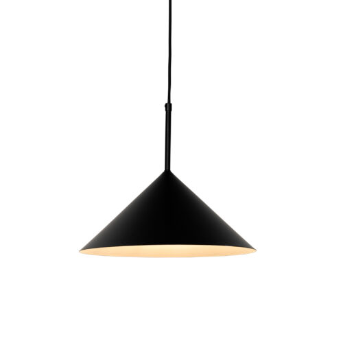 Design lógólámpa fekete - Triangolo