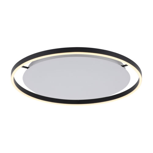 Mennyezeti lámpa sötétszürke 60 cm LED-del