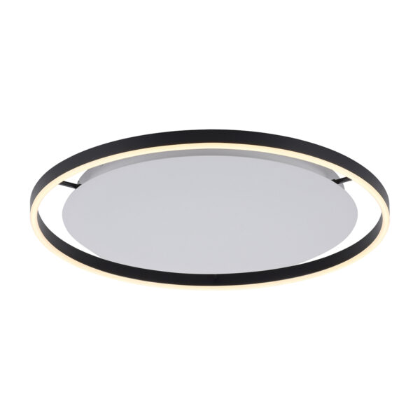 Mennyezeti lámpa sötétszürke 60 cm LED-del