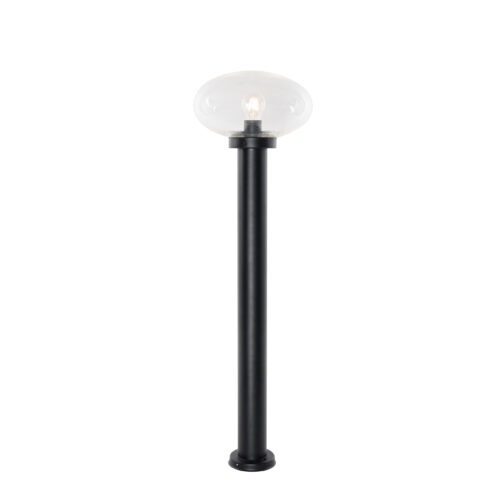 Modern kültéri oszloplámpa fekete 100 cm - Elly