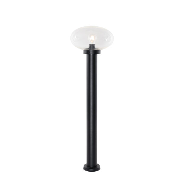 Modern kültéri oszloplámpa fekete 100 cm - Elly