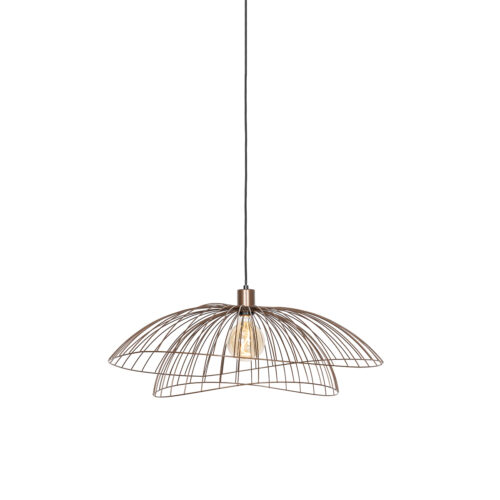 Dizájn lógólámpa bronz 45 cm - Pua