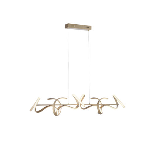 Design lógólámpa réz