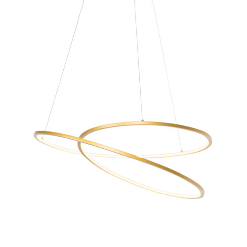 Design lógólámpa arany 72 cm LED-del