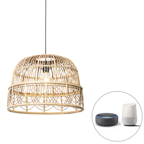Okos rattan lámpa 44 cm
