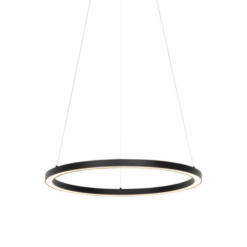 Okos függőlámpa fekete 60 cm LED-del és RGBW-vel - Girello