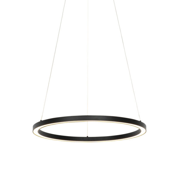 Okos függőlámpa fekete 60 cm LED-del és RGBW-vel - Girello