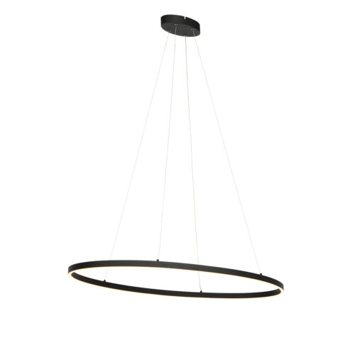 Design lógólámpa fekete ovális