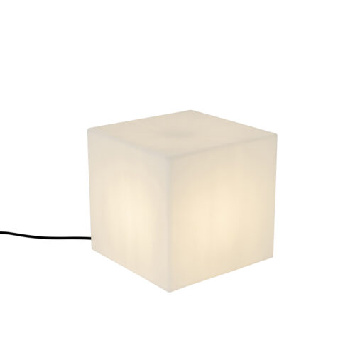 Modern kültéri lámpa fehér 30 cm négyzet alakú IP44 - Nura