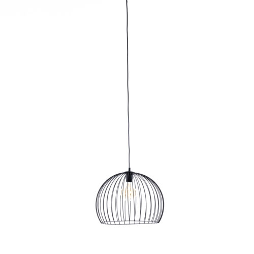 Modern lógólámpa fekete 40 cm - Koopa