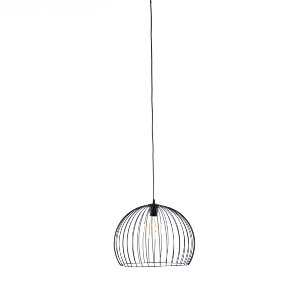 Modern lógólámpa fekete 40 cm - Koopa
