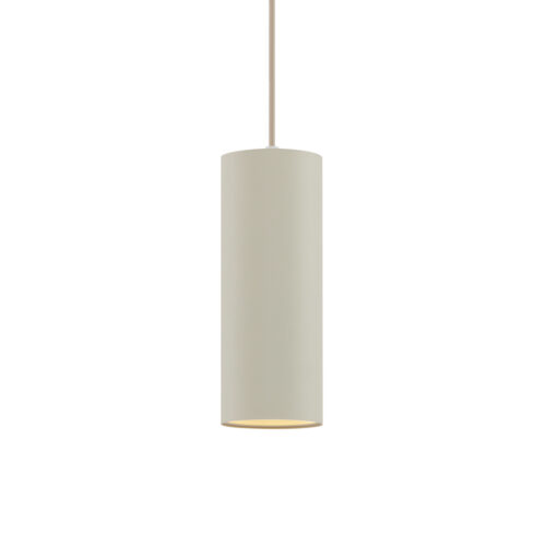 Modern Tubo függőlámpa bézs GU10 50 mm kerek