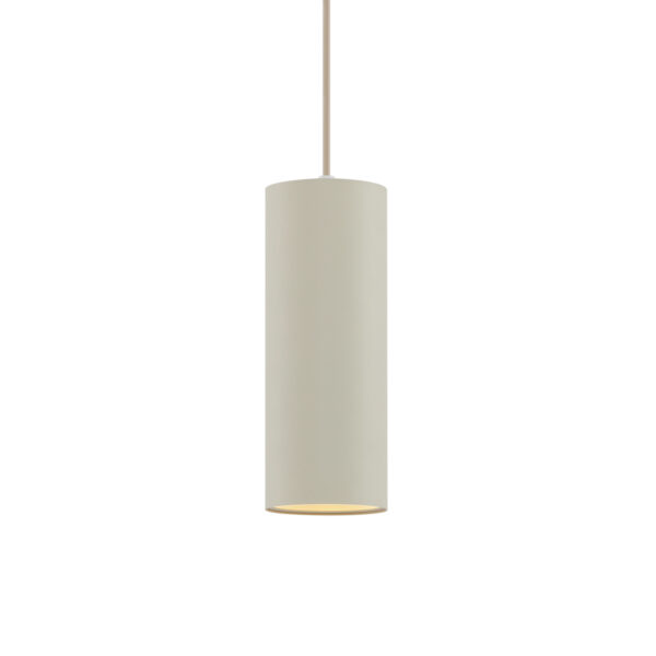 Modern Tubo függőlámpa bézs GU10 50 mm kerek
