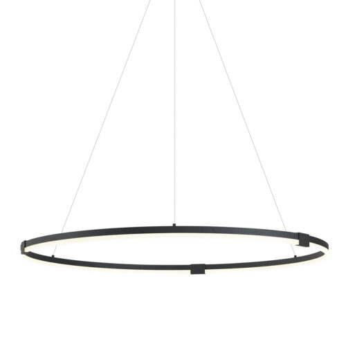 Design függőlámpa fekete 120cm LED-del