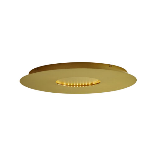Modern mennyezeti lámpa arany 60 cm LED-del