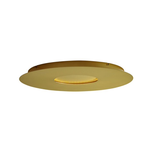 Modern mennyezeti lámpa arany 60 cm LED-del
