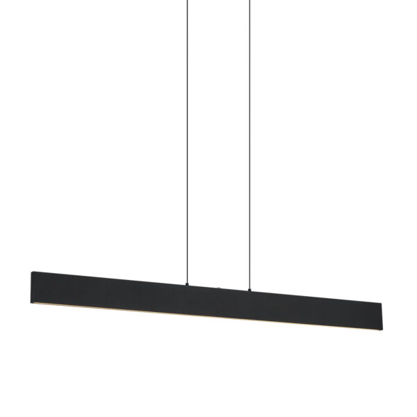 Modern fekete függőlámpa LED-del