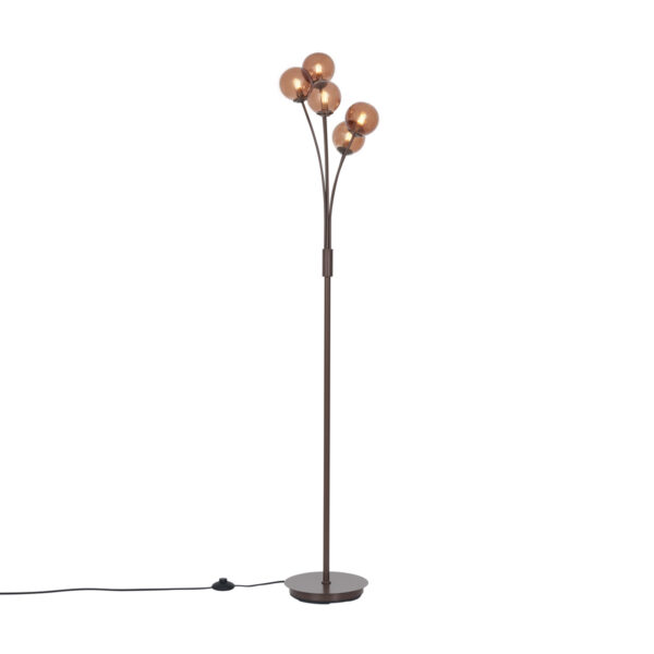 Design állólámpa bronz színben