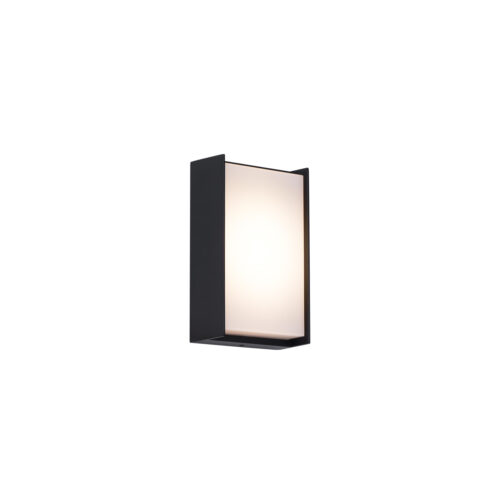 Modern fekete kültéri fali lámpa LED-del IP65 - Packet