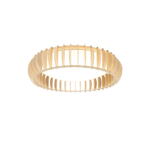Skandináv mennyezeti lámpa bézs 60cm LED-del - Monte