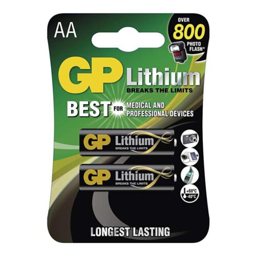 2 db lítium elem AA GP LITHIUM 1