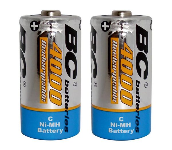 2 db Tölthető elem NiMH C 4000 mAh 1