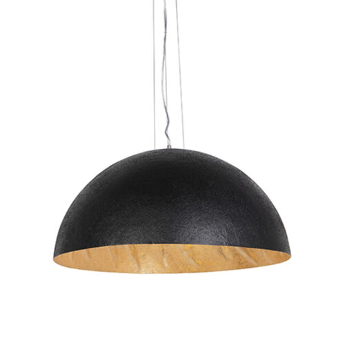 Ipari függőlámpa fekete arannyal 70 cm - Magna