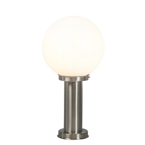 Modern kültéri lámpaoszlop rozsdamentes acélból 50 cm - Sfera