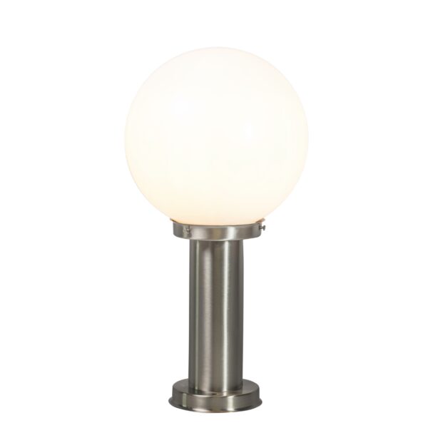 Modern kültéri lámpaoszlop rozsdamentes acélból 50 cm - Sfera