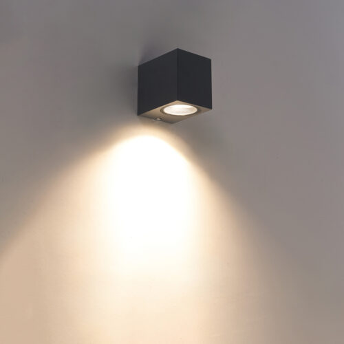 Modern fali lámpa sötétszürke IP44 - Baleno