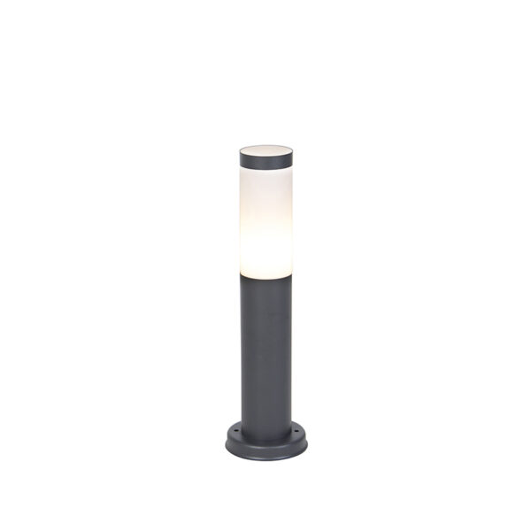 Antracit szürke kertlámpatest 45 cm IP44 - Rox
