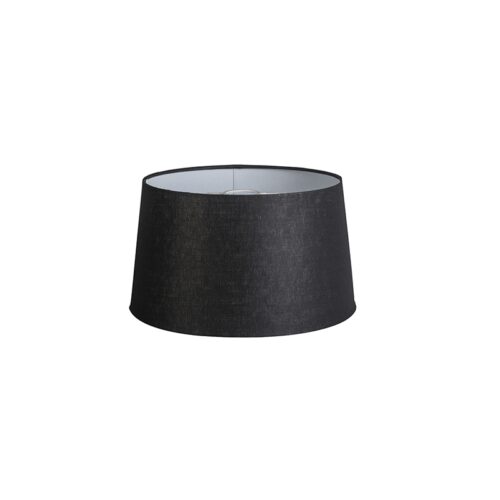 Lenvászon lámpabúra fekete 35 cm