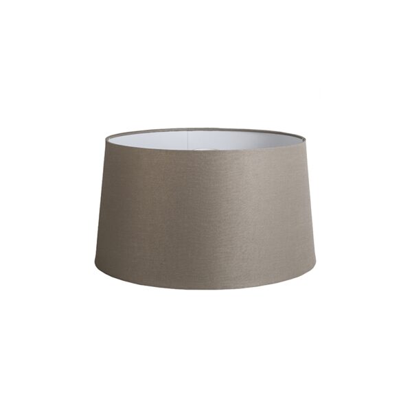 Lenvászon lámpabúra taupe 45 cm