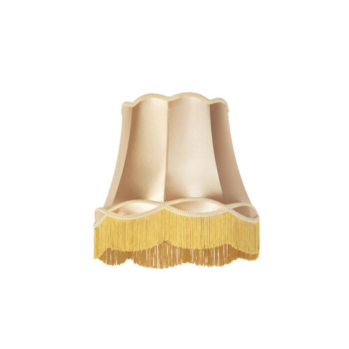 Selyem lámpabúra arany 45 cm - Granny