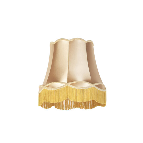 Selyem lámpabúra arany 45 cm - Granny