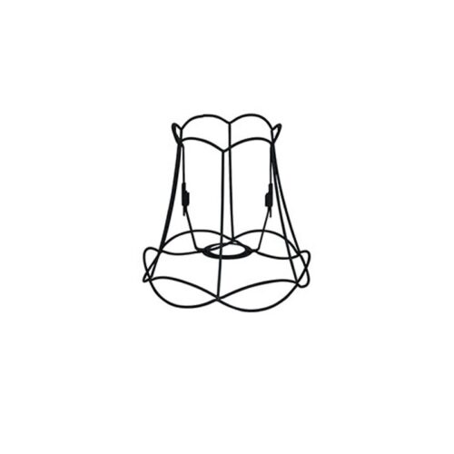 Fém lámpabúra fekete 20/19 - Granny Frame