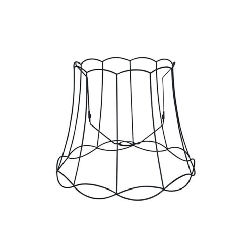 Fém lámpabúra fekete 50/40 - Granny Frame