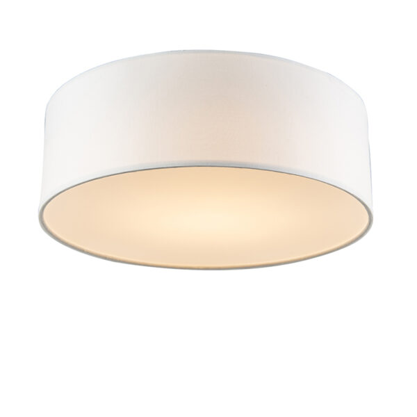 Mennyezeti lámpa fehér 30 cm LED-del - Drum LED