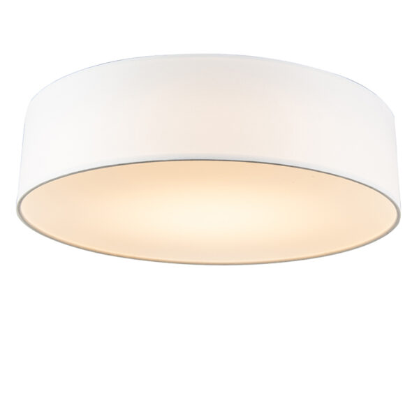 Mennyezeti lámpa fehér 40 cm beépített LED-del - Drum LED