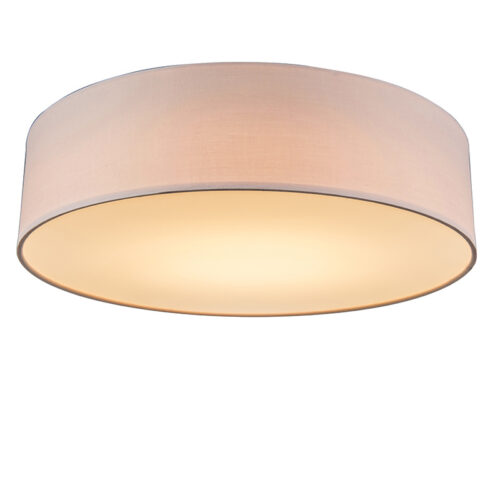 Mennyezeti lámpa rózsaszín 40 cm LED-del - Drum LED